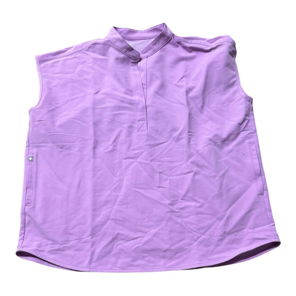 Figs Rafaela Scrub Top Size Med M Lilac Dawn Purple Technical Collection Medical